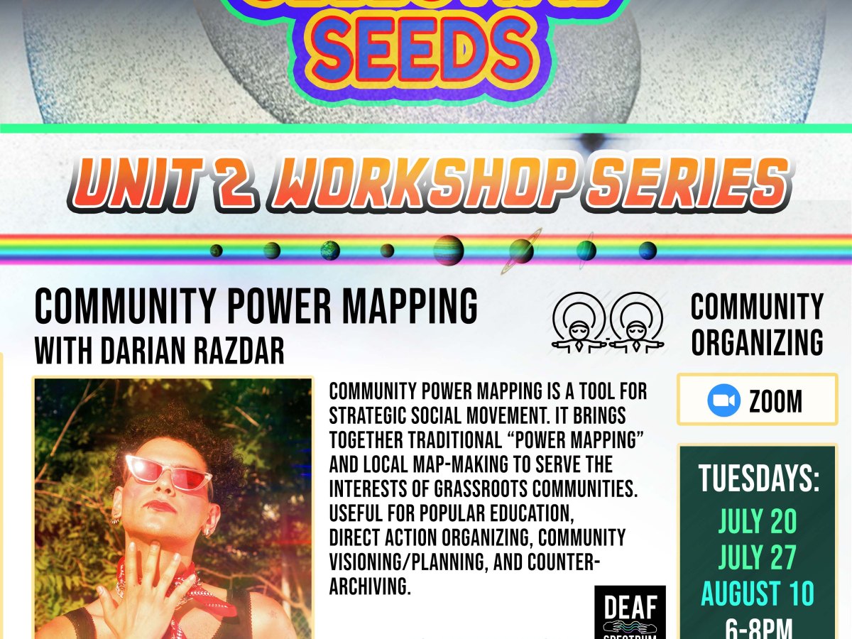 Call for Participants! Mapping Workshops – Summer 2021