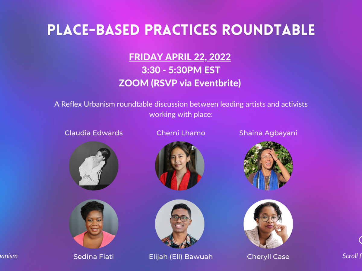 Announcing: Place-Based Practices Roundtable